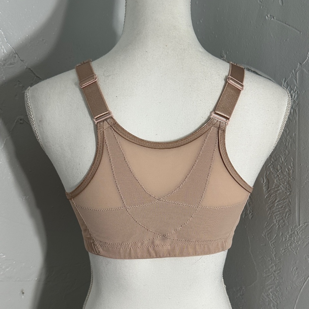 Glamorise Brown Full Support Bra - Picture 3 of 8
